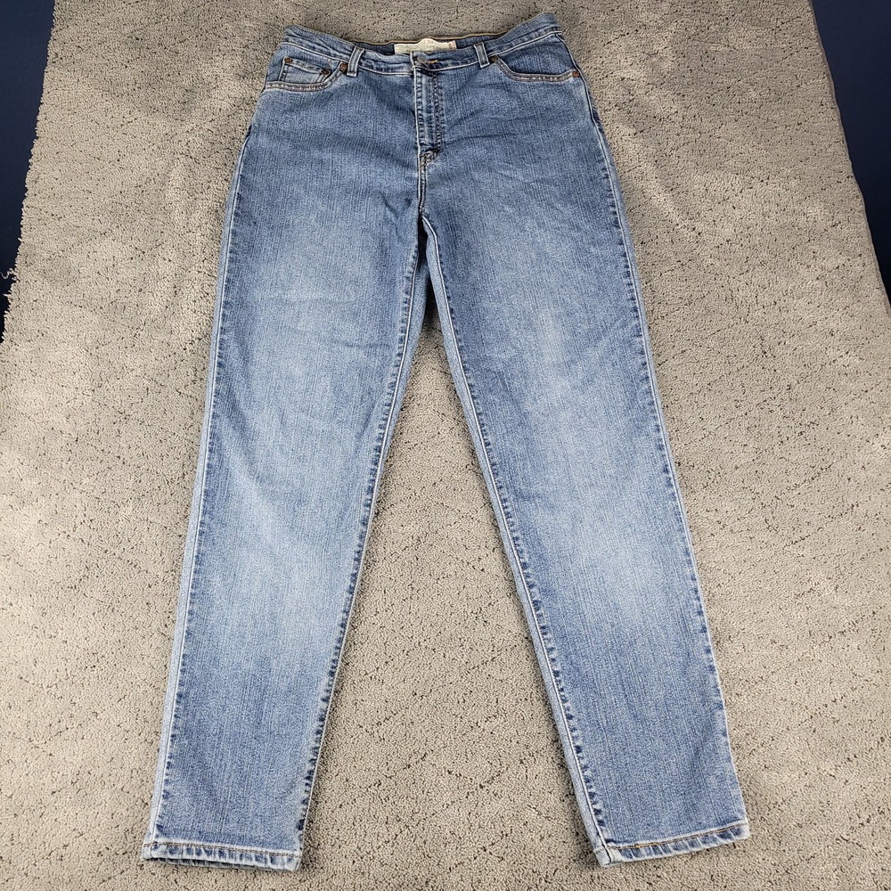 Vintage Levis 512 Jeans Womens 16L Long Blue Classic Slim Tapered High Rise 2004